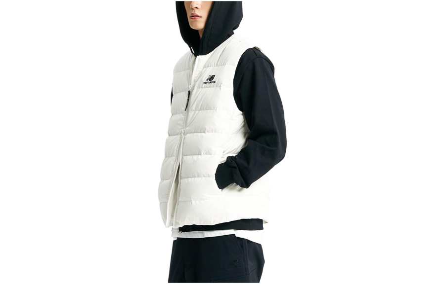 New Balance New Balance Vests Men's White Collarless Moderate Other