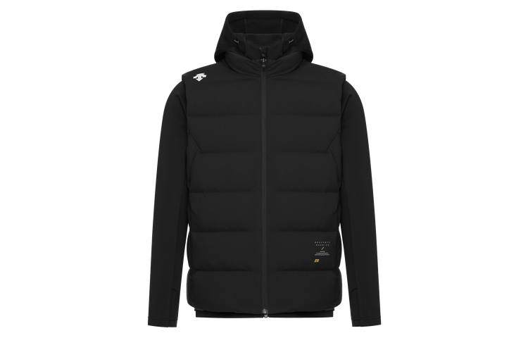 DESCENTE DESCENTE Down Jackets Men's Black Stand Collar Moderate Other