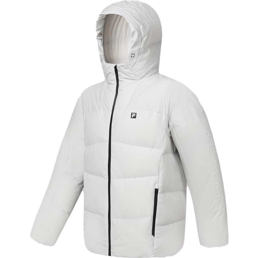 FILA Fitness FW23 Down Jacket Men's Water Blue Gray
