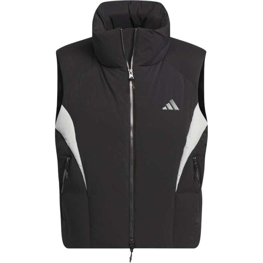 Adidas Adidas FOS Down Vests Men's Black Stand Collar Moderate Other