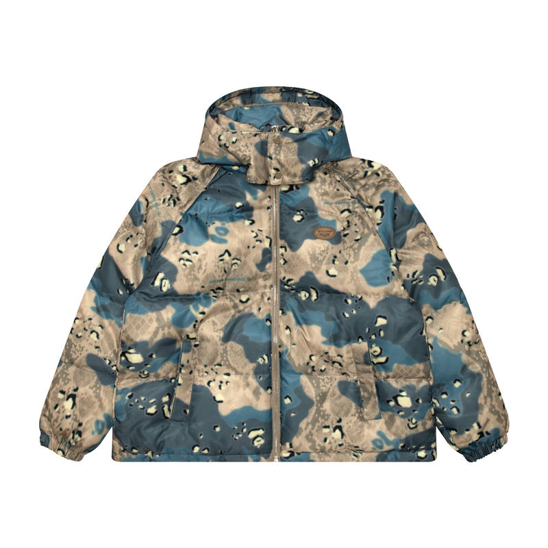 Aape Aape camouflage-print hooded jacket