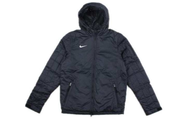 Nike Nike Puffer Jackets Men's Black Hooded Thin Other
