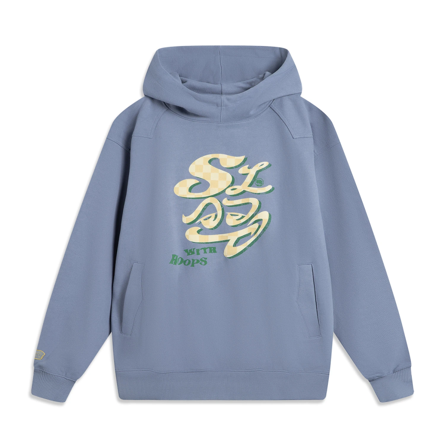 Li-Ning Li Ning Basketball Collection BadFive Collection Sweatshirt Men's Gale Blue