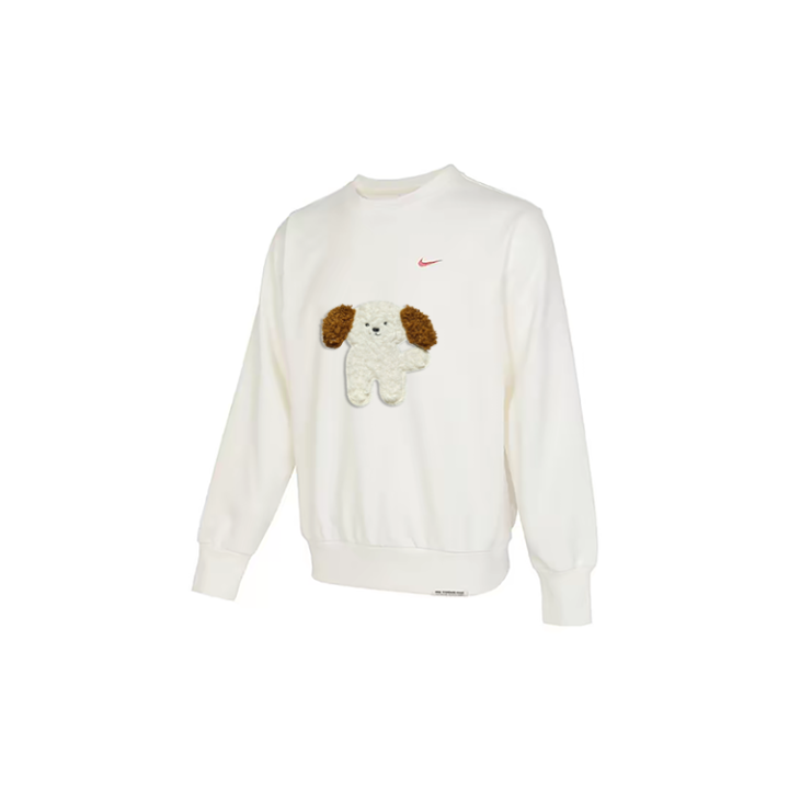 Nike Nike Sweatshirts Men's White Crew Neck Moderate Regular