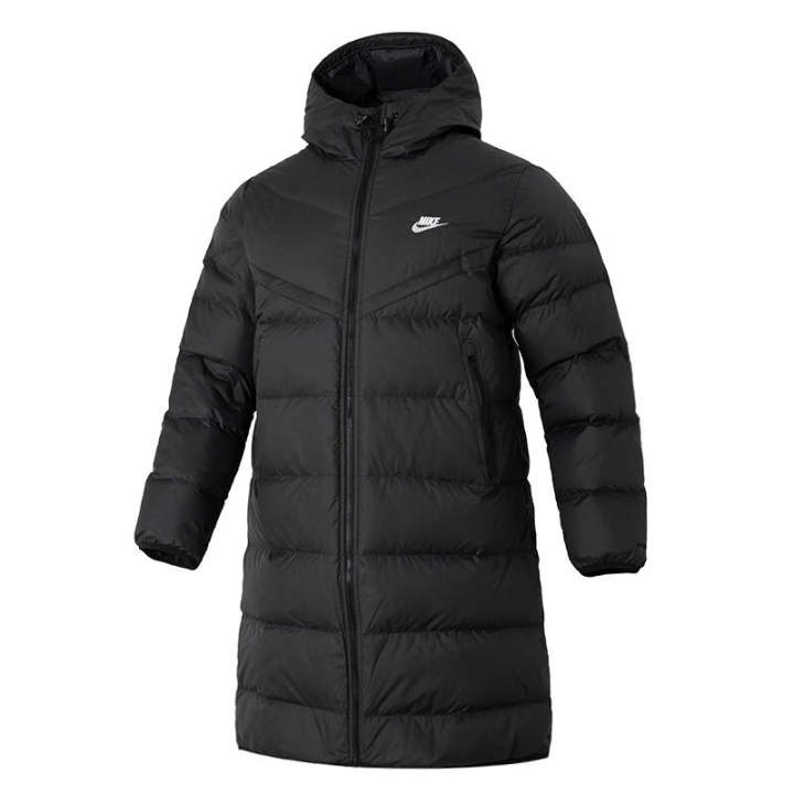 Nike Nike Down Jackets Men's Hooded Moderate Quilted Down Jacket