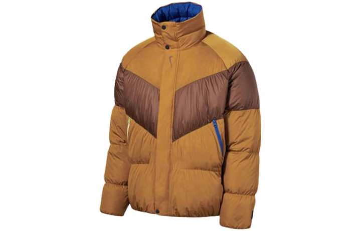 Nike Nike Down Jackets Unisex Yellow Stand Collar Moderate Other
