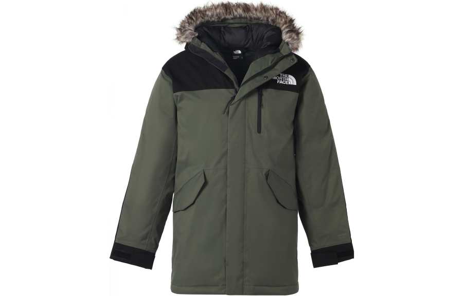 THE NORTH FACE Down Jacket Men's Olive Green
