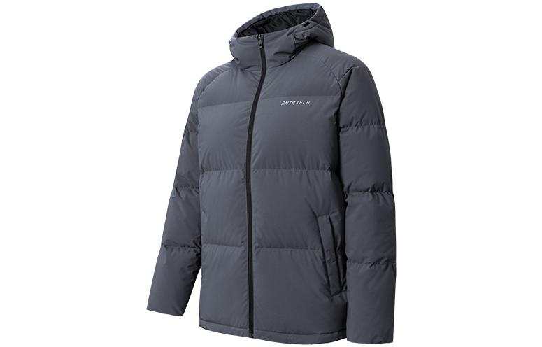 Anta Variety Training Collection Down Jacket Men's Men's Gray Clothing