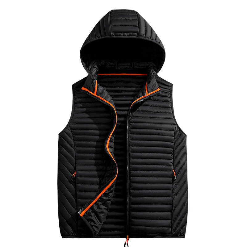 JEEP SPIRIT Vests Unisex Detachable Hood Thickened Other