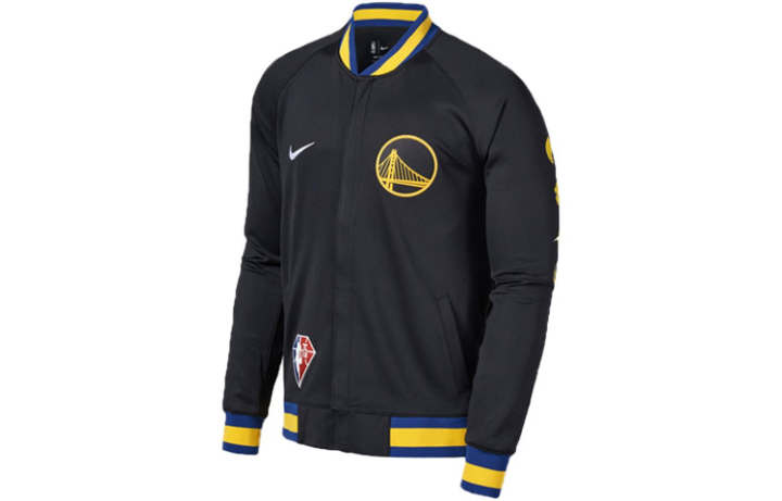 Nike Nike Baseball Jerseys Men's Black Baseball Collar Moderate Straight Fit