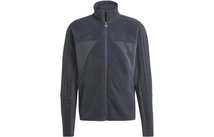 Adidas Adidas Clothing Jackets Men's Carbon Black Stand Collar Moderate Other