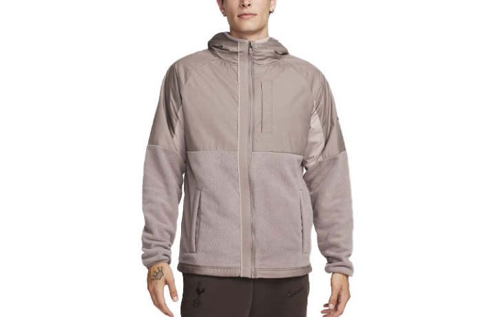 Nike Nike Jackets Men's Light Coffee Hooded Moderate Other