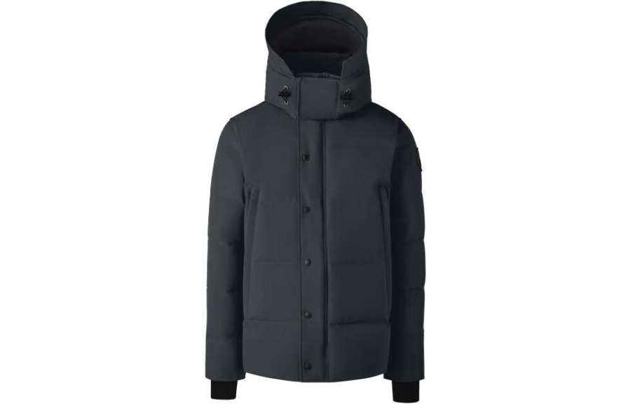 Canada Goose Canada Goose Down Jacket Parka Coat Men's Charcoal Black