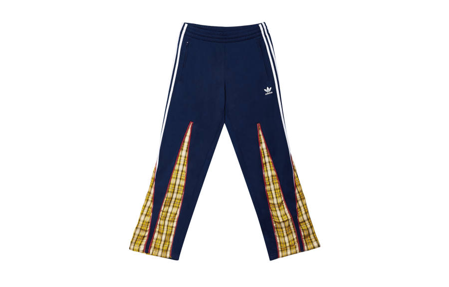 Adidas Originals ADICOLOR 3 STRIPES Knitted Sweatpants Unisex Blue Yellow