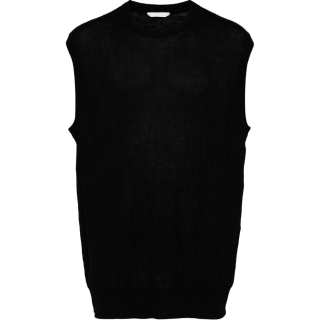 Helmut Lang intarsia-knit crew-neck vest