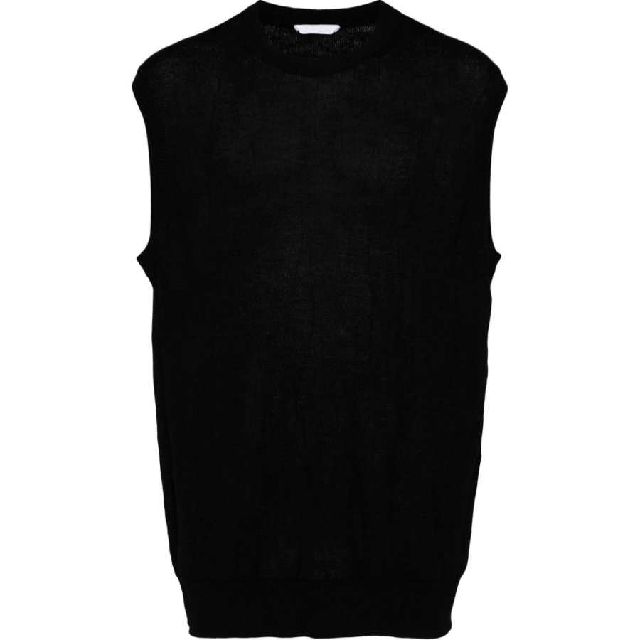 Helmut Lang Helmut Lang intarsia-knit crew-neck vest