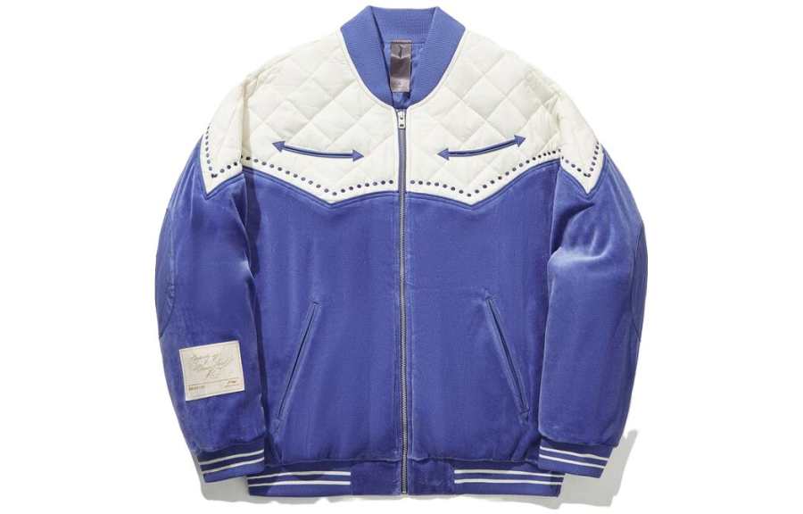 Li-Ning Li Ning Puffer Jacket Men's Starry Blue Ecru