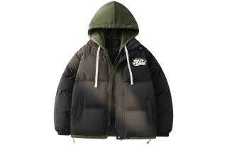 YOUSHIQI Puffer Jackets Unisex Hooded Thickened
