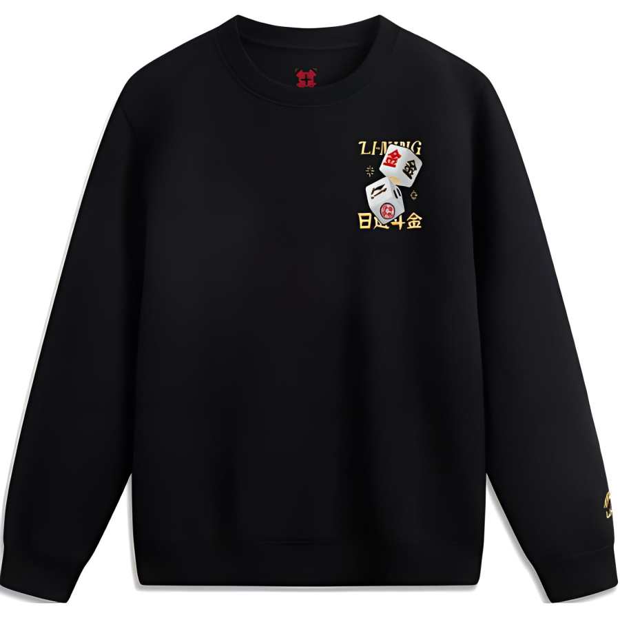 Li-Ning Li Ning Rijin Doujin Collection Sweatshirt Men's Black