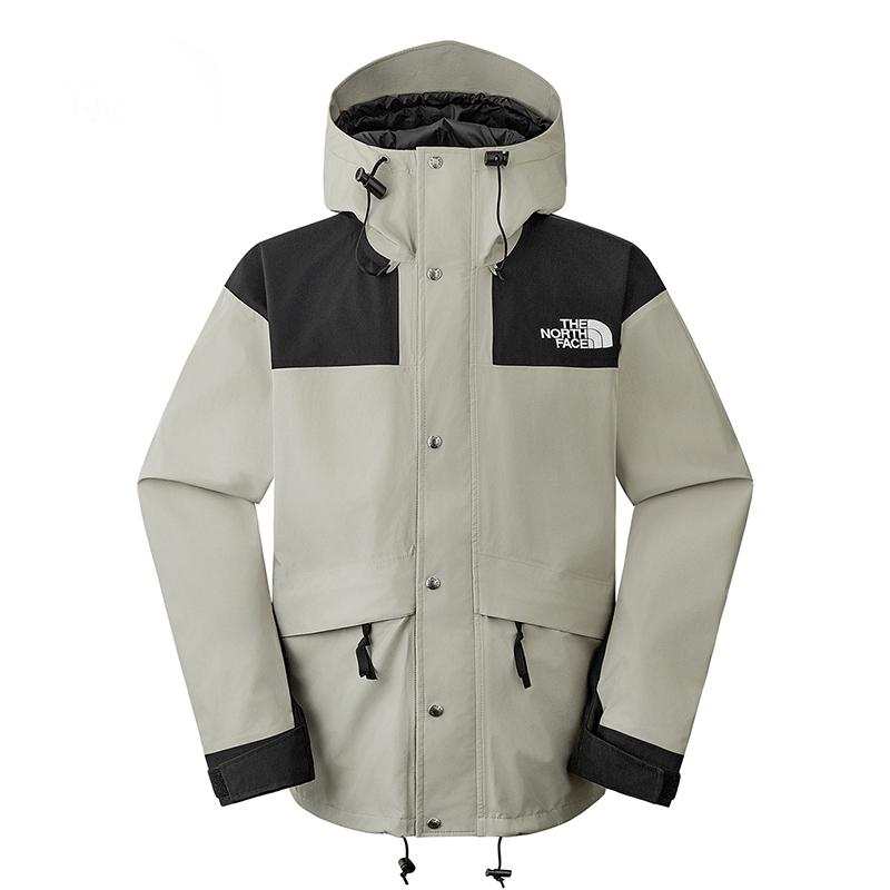THE NORTH FACE 1986 Series FW24 Waterproof, Windproof, And Breathable Windbreaker Jacket Unisex Clay Gray