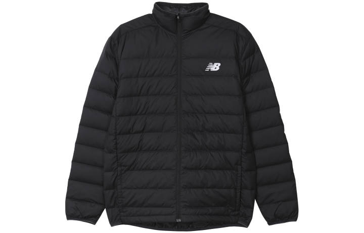 New Balance New Balance Athletics Woven Down Jackets Men's Black Hooded Moderate Other