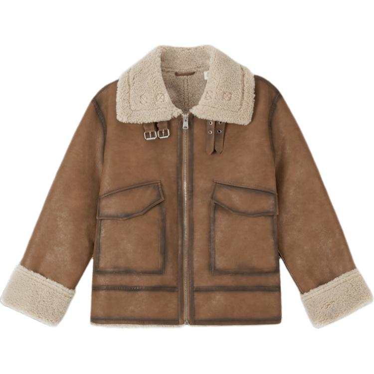 Levis Levis Jackets Men's Brown Lapel Moderate Other