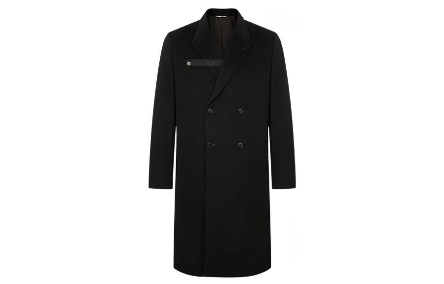 DIOR Quarterly New Products Coats Men's Black Moderate