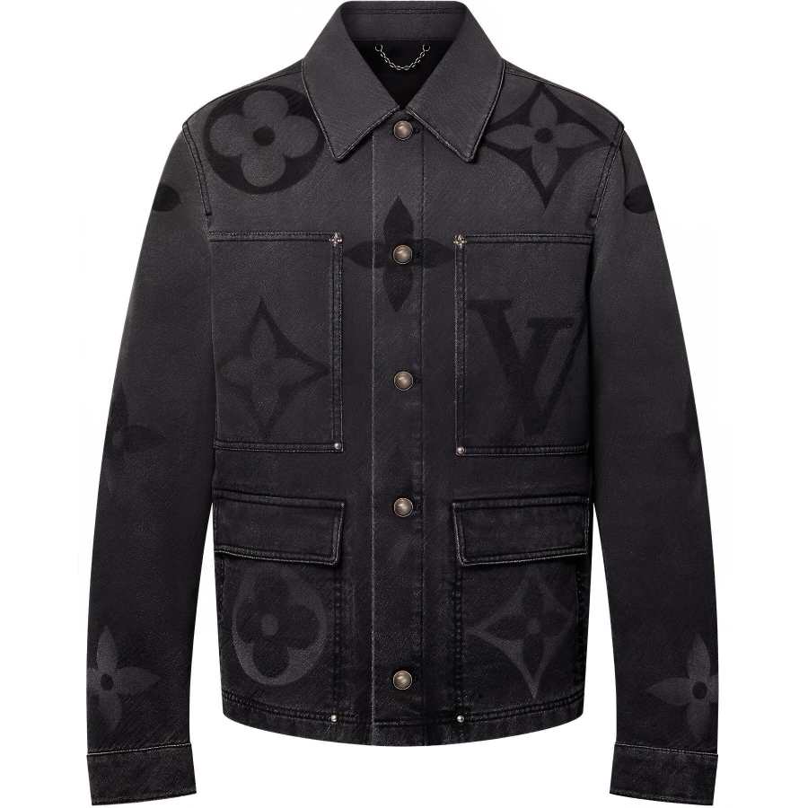 LOUIS VUITTON LOUIS VUITTON Monogram Denim Blouson