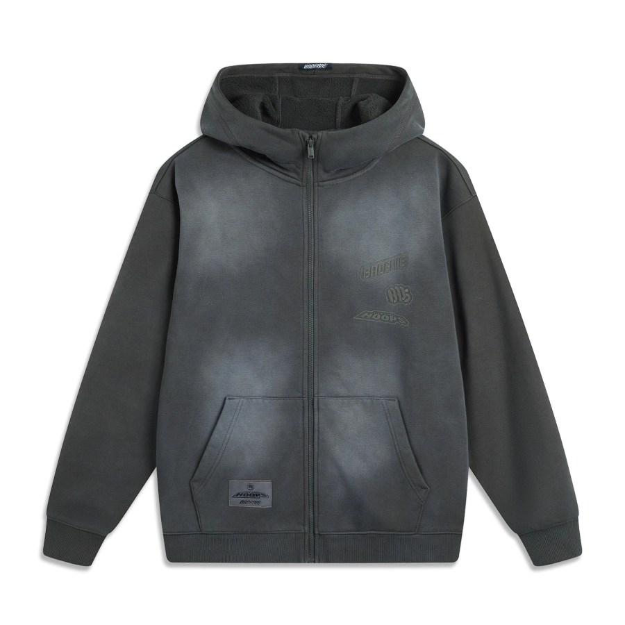 Li-Ning Li Ning Basketball Collection Sweatshirt Men's Obsidian Gray