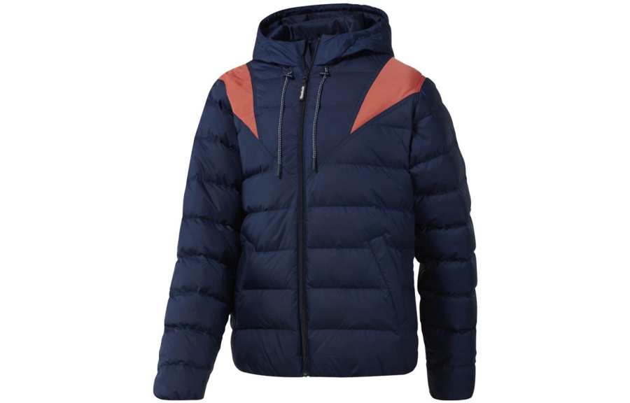 Reebok Reebok Down Jackets Men's Dark Blue Hooded Moderate Other