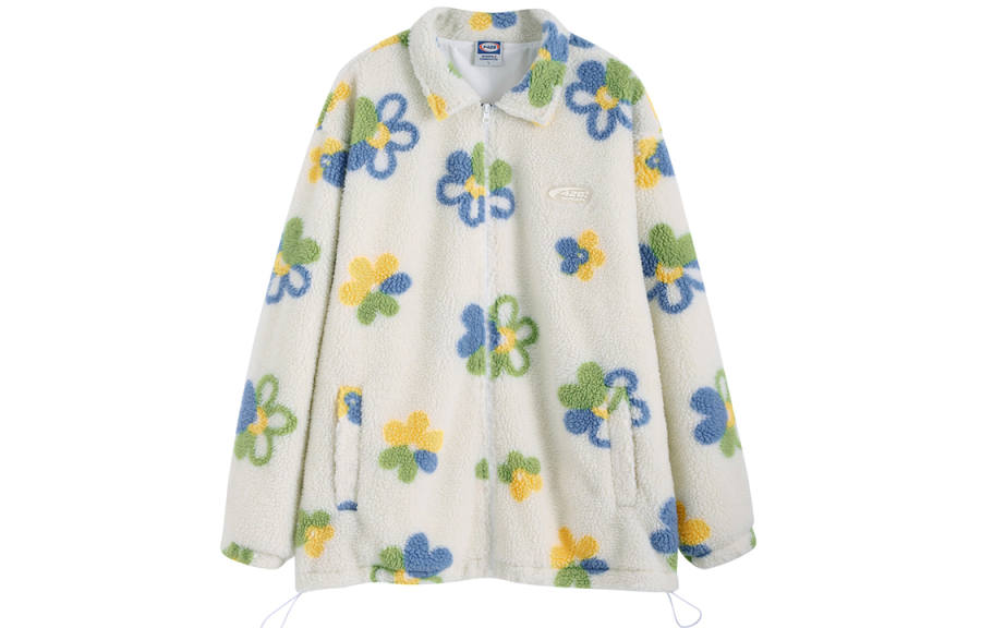 F426 F426 Velvet feel Coat Unisex White