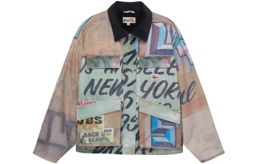 Stussy Alfonso Canvas Shop Jacket