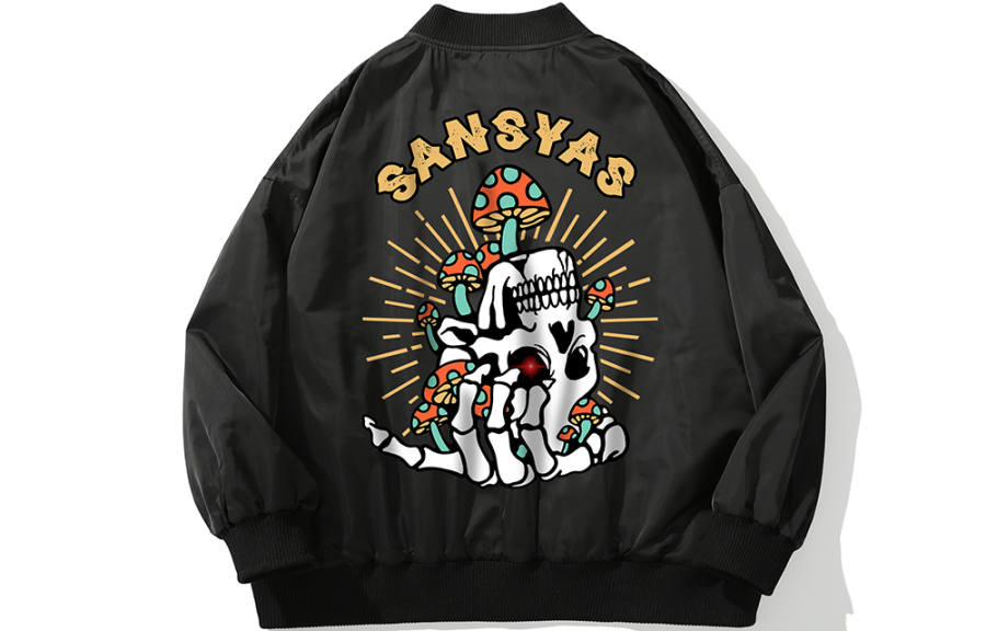 SANSYAS Baseball Jerseys Unisex Baseball Collar Moderate Straight Fit