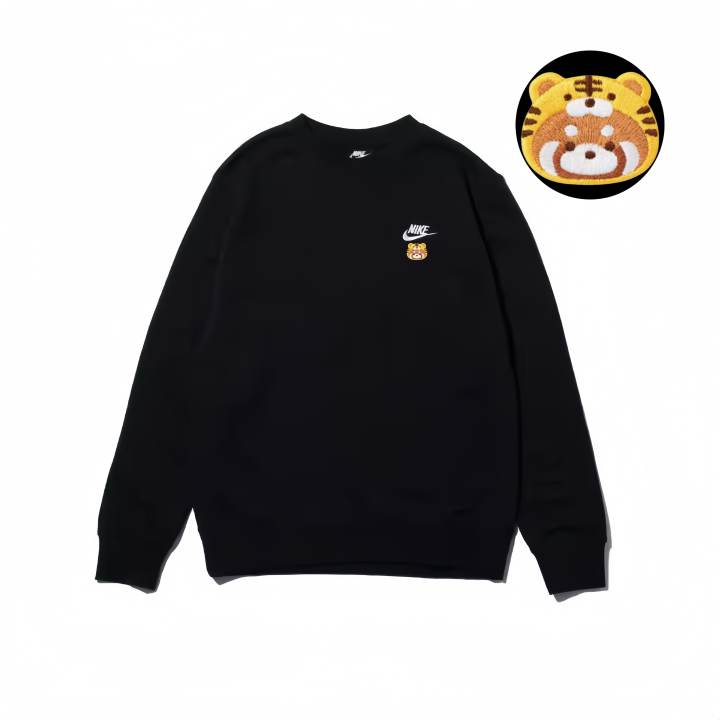 Nike Nike Sweatshirts Unisex Black Crew Neck Moderate