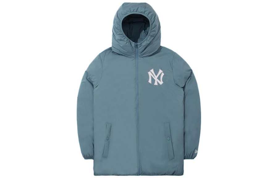 New Era Down Jackets Unisex Denim Blue Hooded Moderate Other
