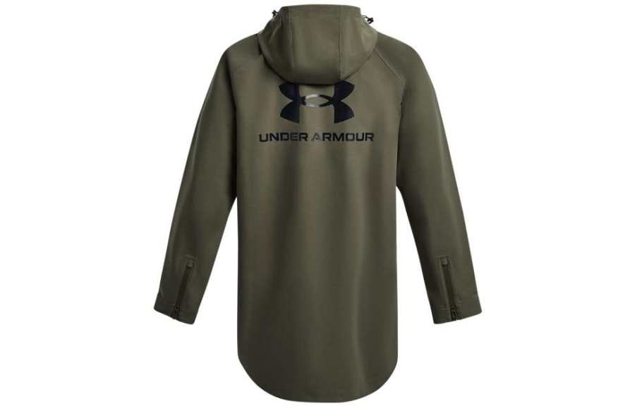Under Armour Storm Jackets Men's Green Hooded Moderate Other