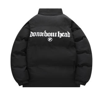 DNBH Puffer Jackets Unisex Stand Collar Thickened Padded Puffer Jacket