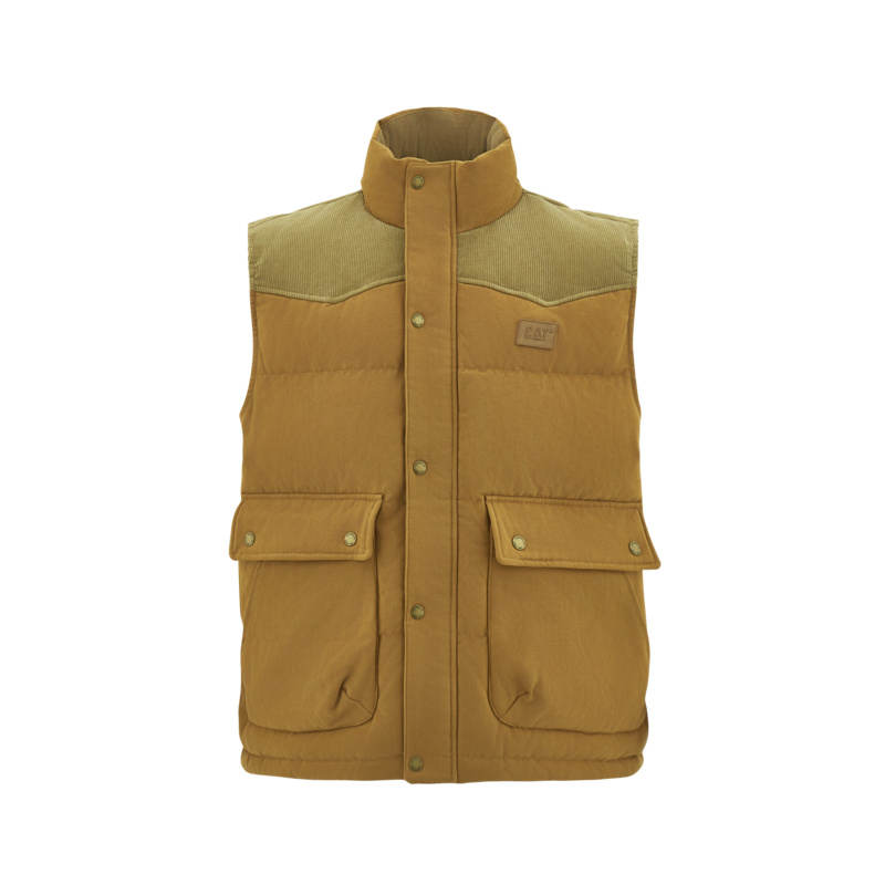 CAT CAT Vests Men's Stand Collar Other