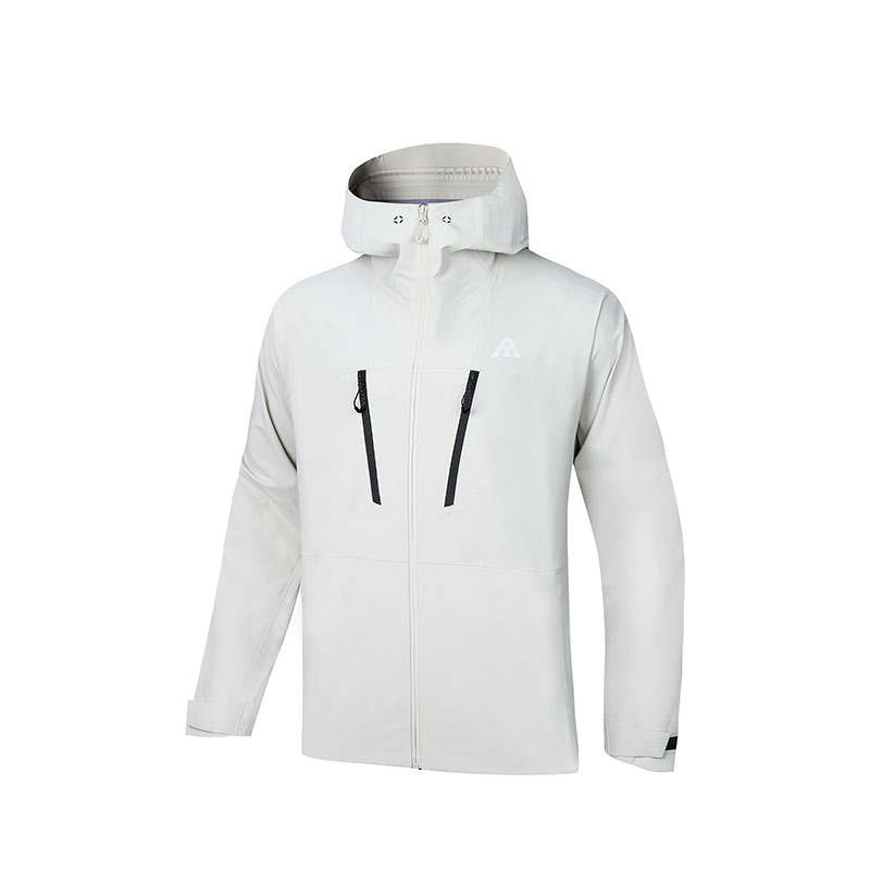 Anta Hiking Urban Living/Travel/Commuting Windbreaker Jacket Men's Timber