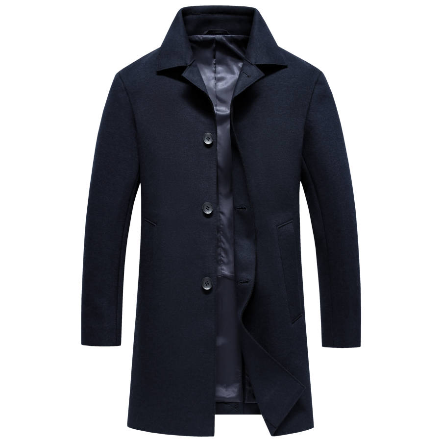 SEPTWOLVES SEPTWOLVES Coats Men's Lapel Thickened Straight Fit