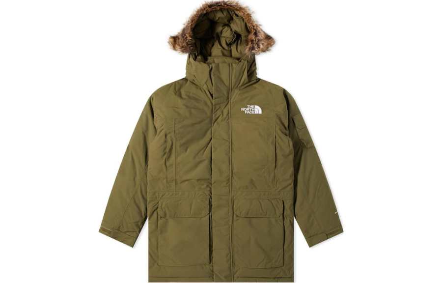 THE NORTH FACE Coats Men's Green Hooded Moderate