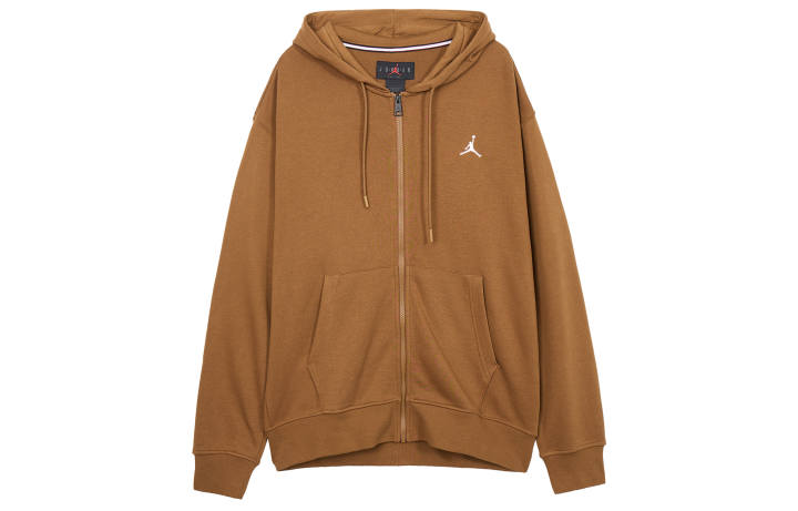 Jordan Jordan Jackets Men's Brown Hooded Non Detachable Moderate Other