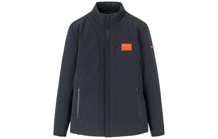 ANTA Puffer Jackets Men's Black Stand Collar Moderate Other