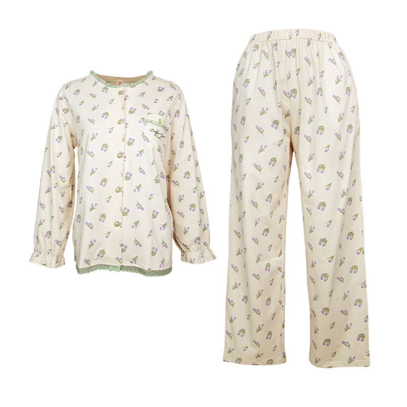 FENTENG FENTENG Pajama Set Women's Beige