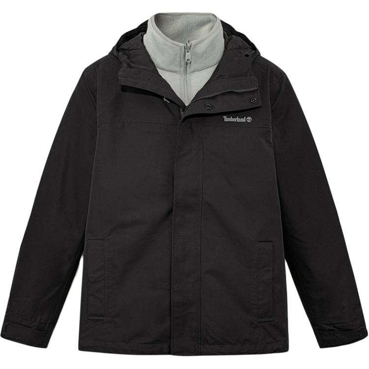 Timberland Waterproof And Breathable Windbreaker Jacket Men's Black