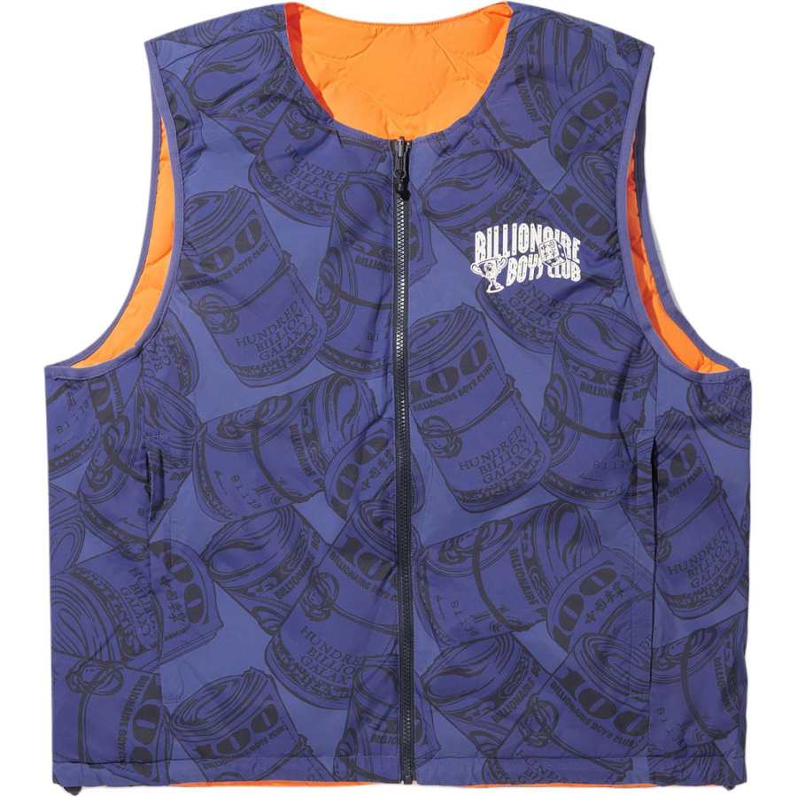 Li-Ning Li Ning x BILLIONAIRE BOYS CLUB Vest Men's Dusk Blue All Over Print