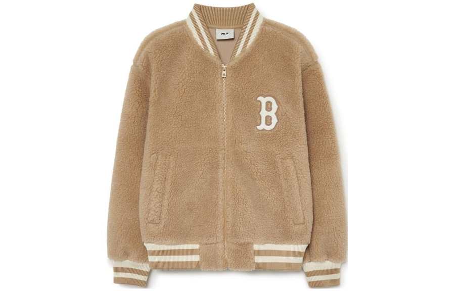 MLB MLB Velvet feel Coat Unisex Khaki