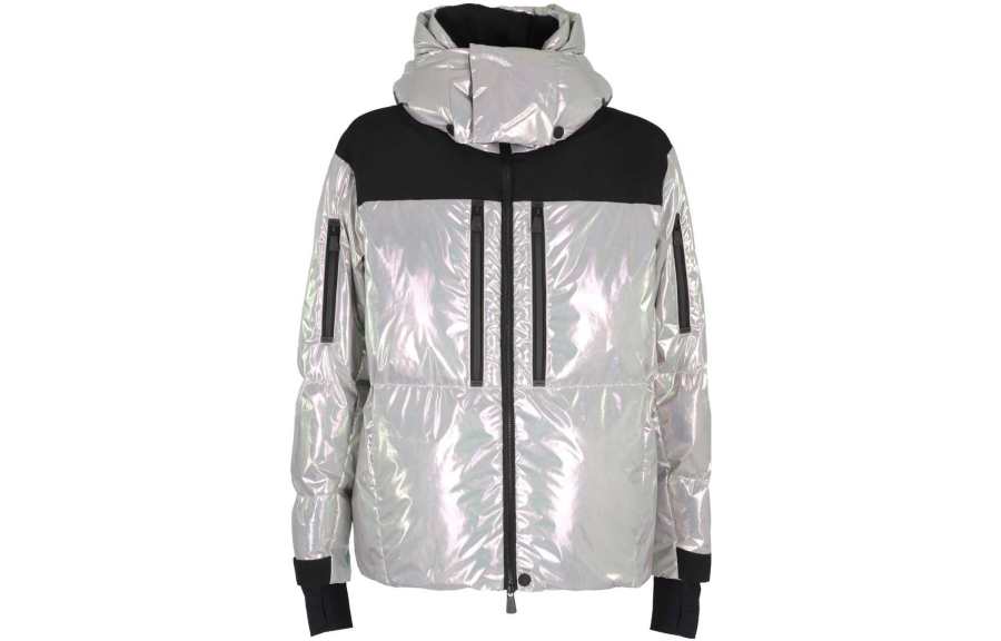 Moncler Grenoble Moncler Grenoble Down Jacket Men's Silver