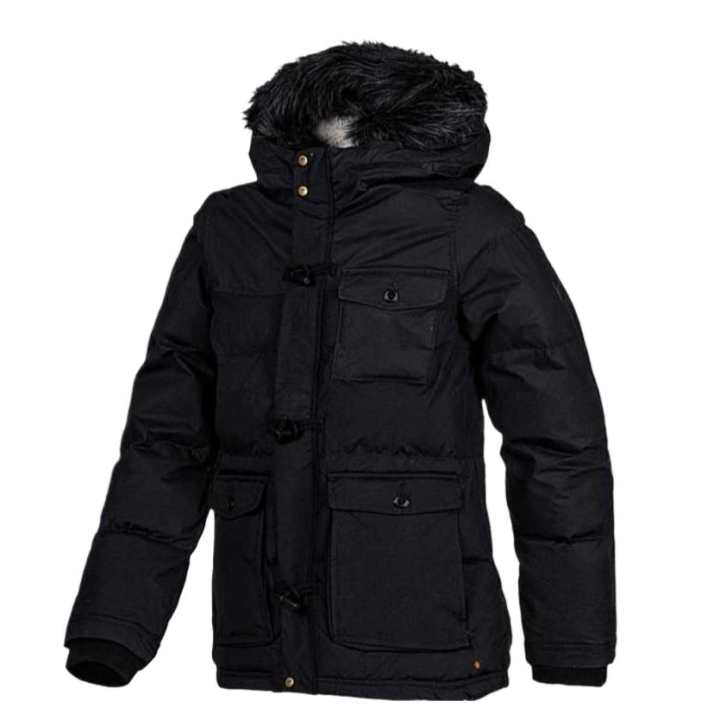 Adidas Adidas Down Jackets Men's Black Hooded Thickened