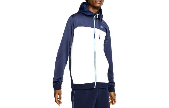 Nike Nike Jackets Men's Blue Hooded Moderate Other